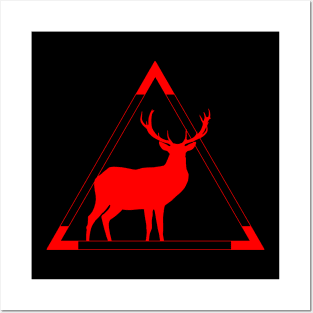 Deer Posters and Art